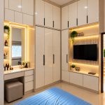 lemari kamar set minimalis